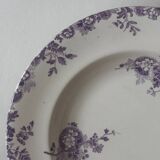 Sublime hollow plate Terre de Fer Longwy Hanoi