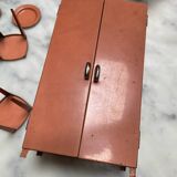 Mobilier de poupée ancien métal annees 50