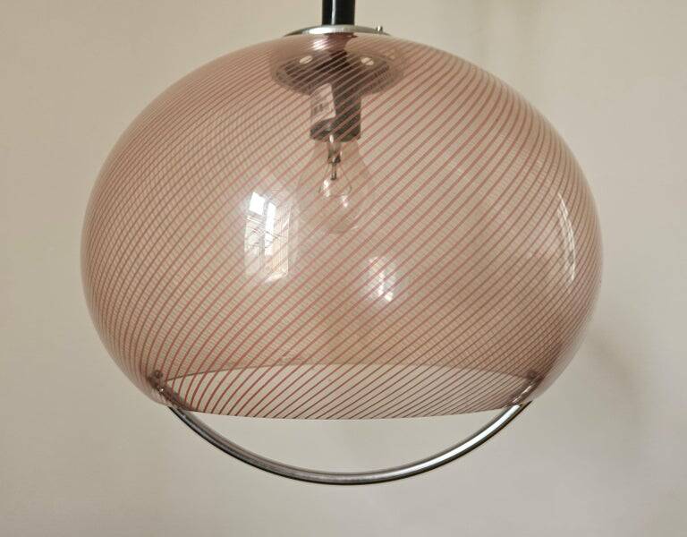 Midcentury Pendant Meblo, designed by Harvey Guzzini, Italy, 1970s