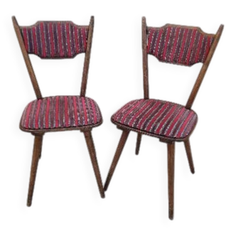 Paire de chaise vintage année 80