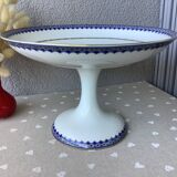 Antique compote dish on foot Limoges A. Lanternier & Co - early 20th century