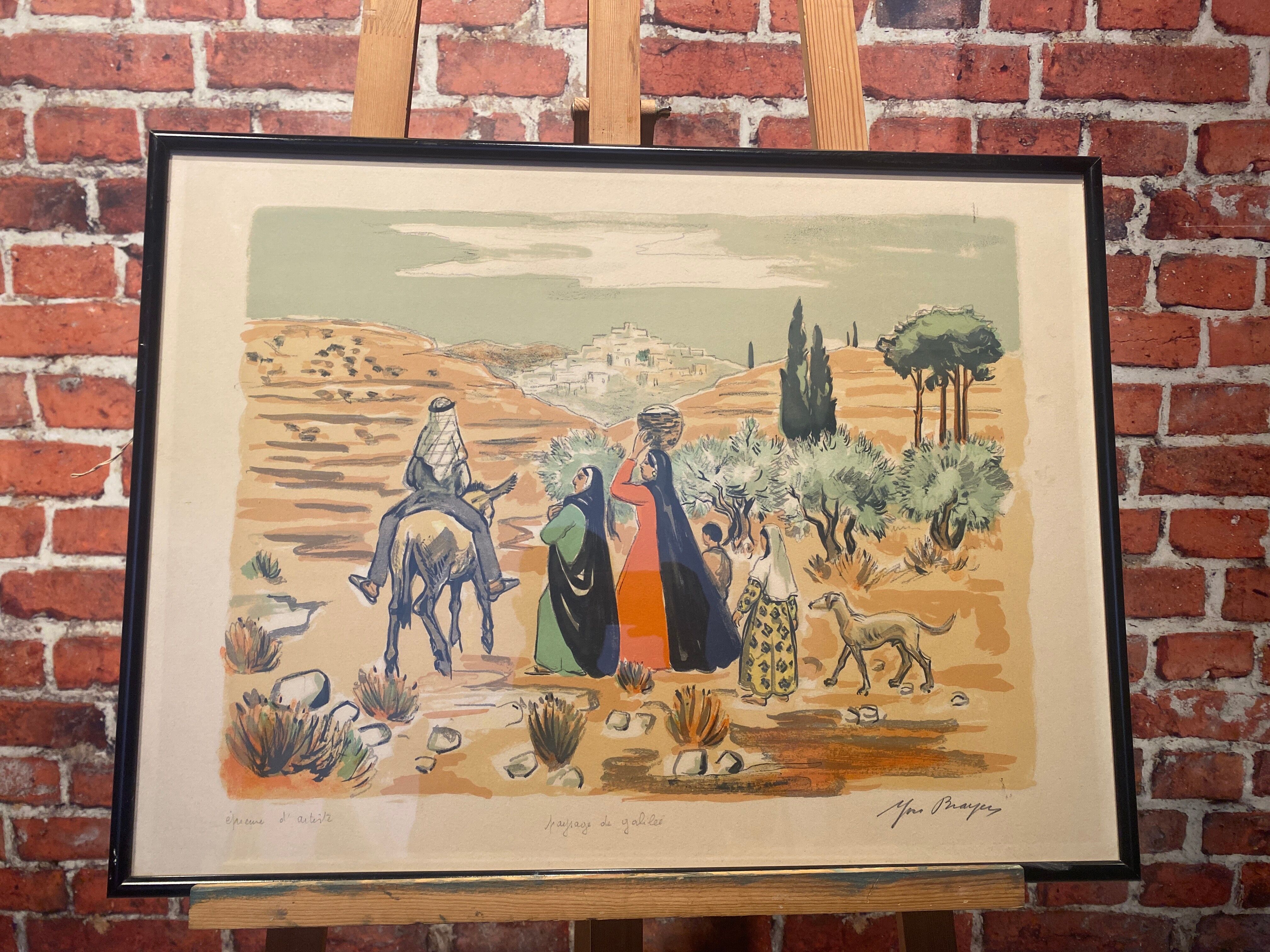 Illustration of the “Landscape of Galilee”