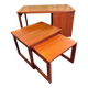 Table basse vintage rétro vintage en teck McIntosh 1960
