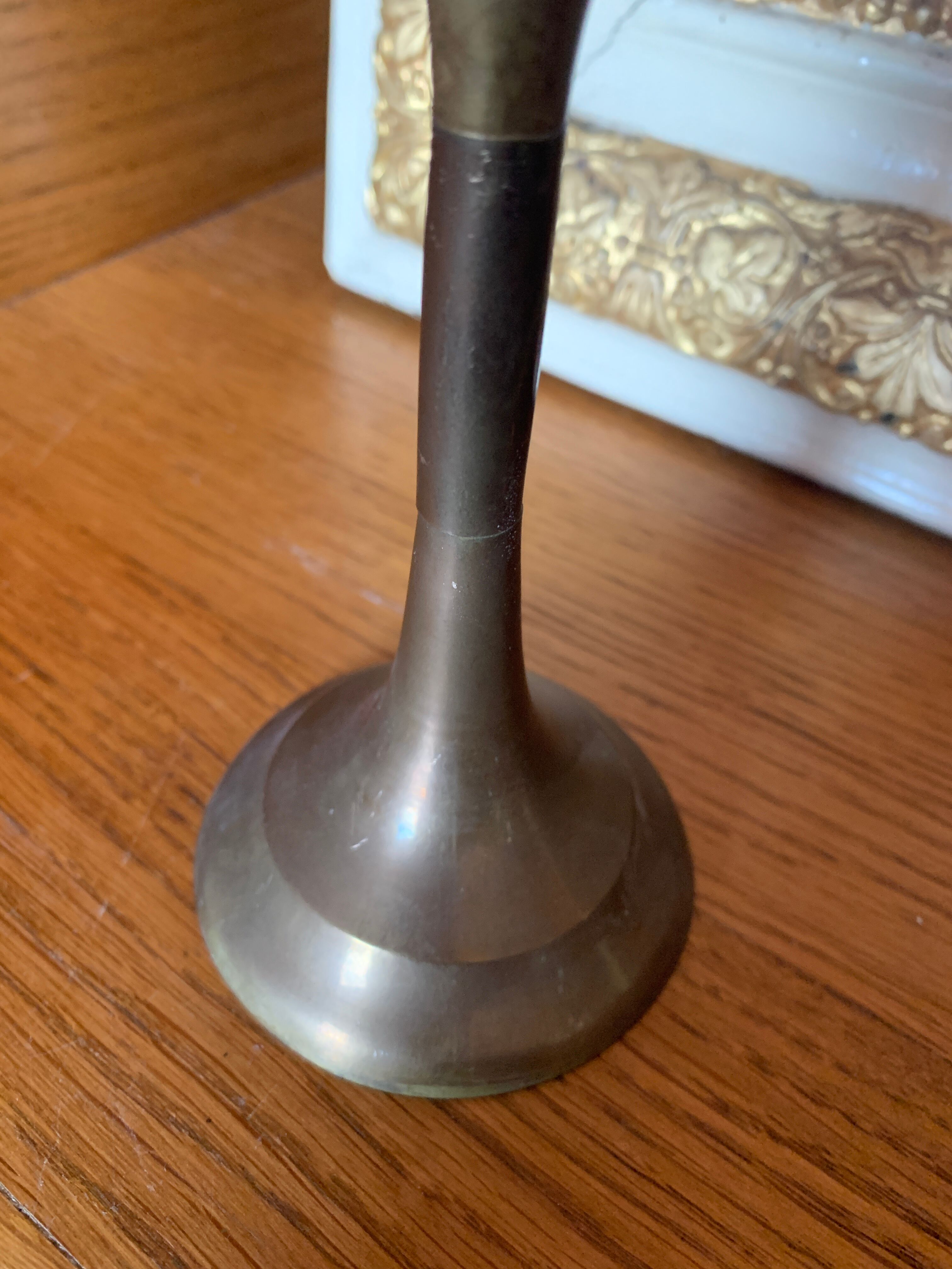 Brass candlestick