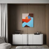 In your arms original painting on frame 100x80cm by Bodasca