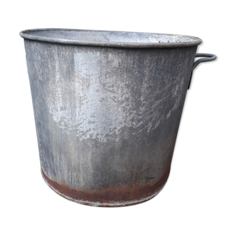 Laundry basin h36cm in zinc garden