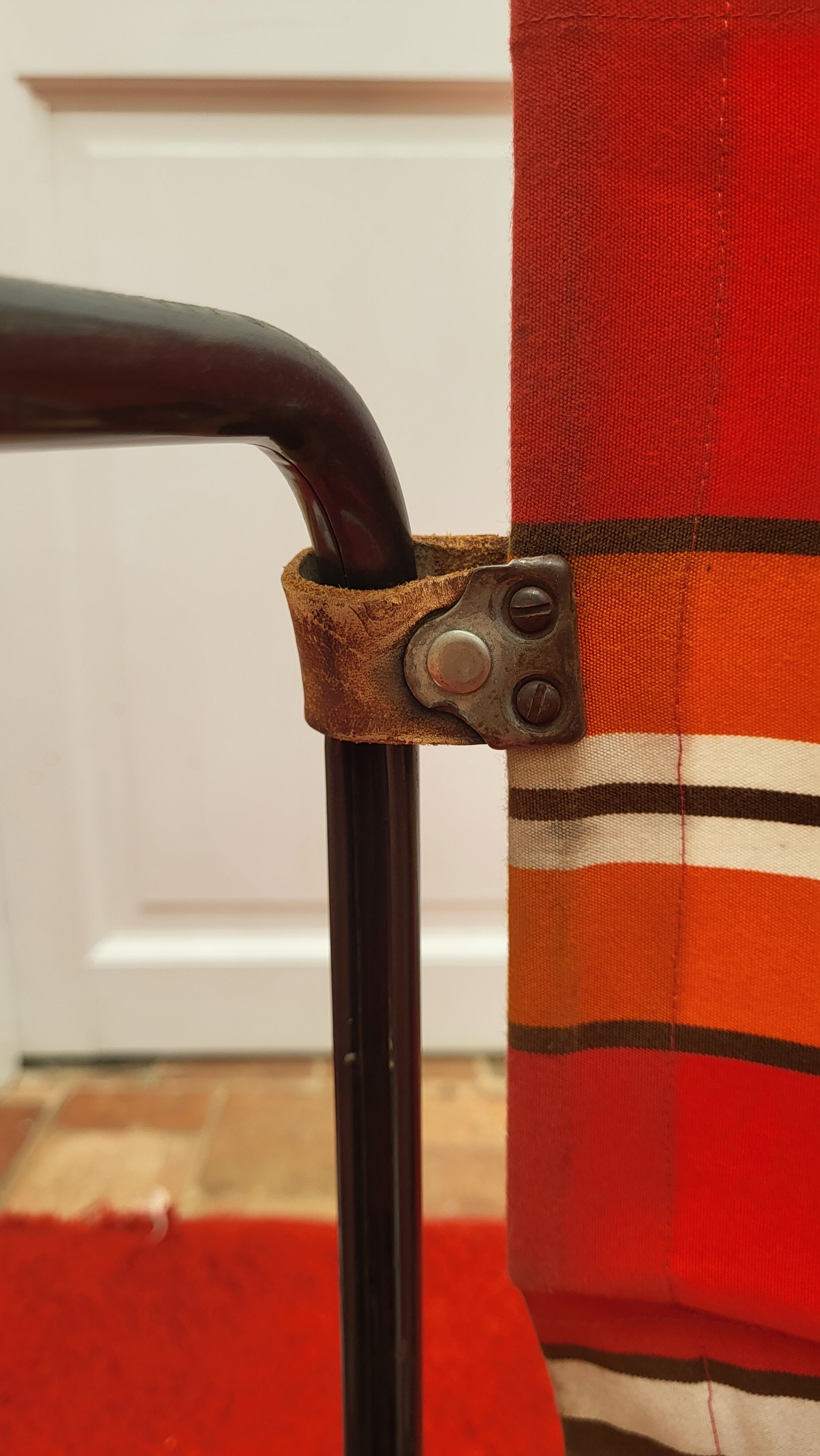 Folding armchair Jacques Hitier 50s