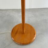 Swedish pine floor lamp, Scandinavian design from the 80s