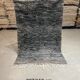 Tapis noir chiné 152x227cm
