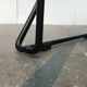 German bar stool Kreuzschwinger postmodern by Till Behrens for Meyer Stahlmöbel, 1980s