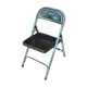 Unique folding metal chair