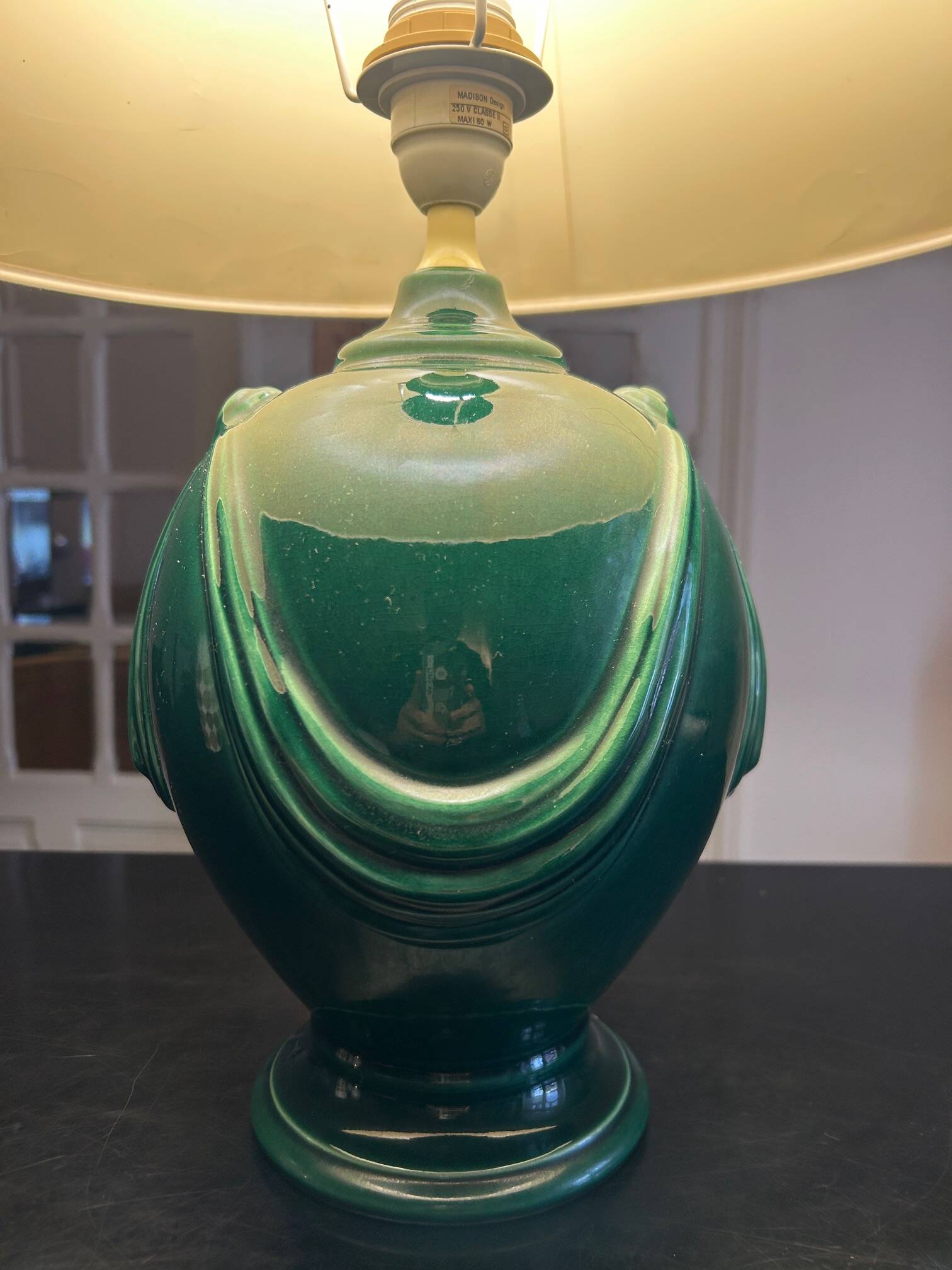neo-classical ceramic lamp