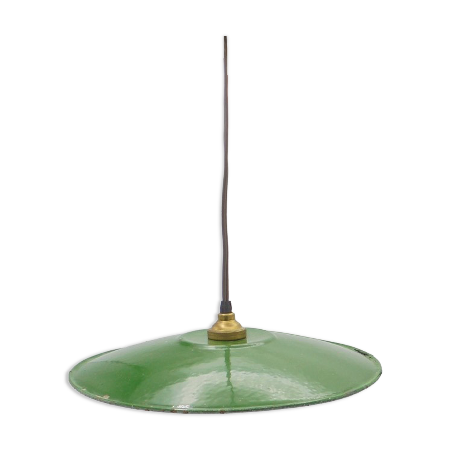 Enamelled steel hanging