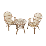 Rattan lounge set