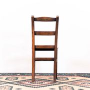 Chaise d'appoint / chaise de cuisine en bois ancien