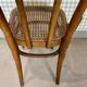 Paire de chaises Thonet bois et cannage