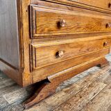 Commode style art deco 1950 1960 poignées rose laiton