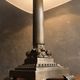 Empire style lamp - Bronze and gilded brass