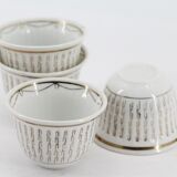 Set of 4 moroccan cups