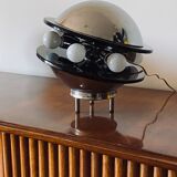 Space age flying saucer Ufo table lamp, Italy 1970s