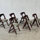 Mid century  italian dining chairs, 1960s