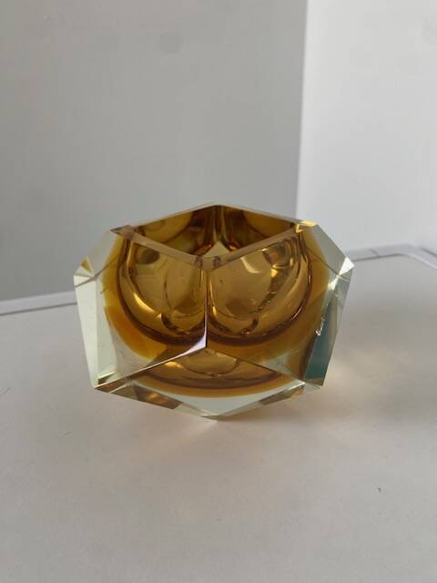 Ashtray Murano large model Flavio Poli Sommerso