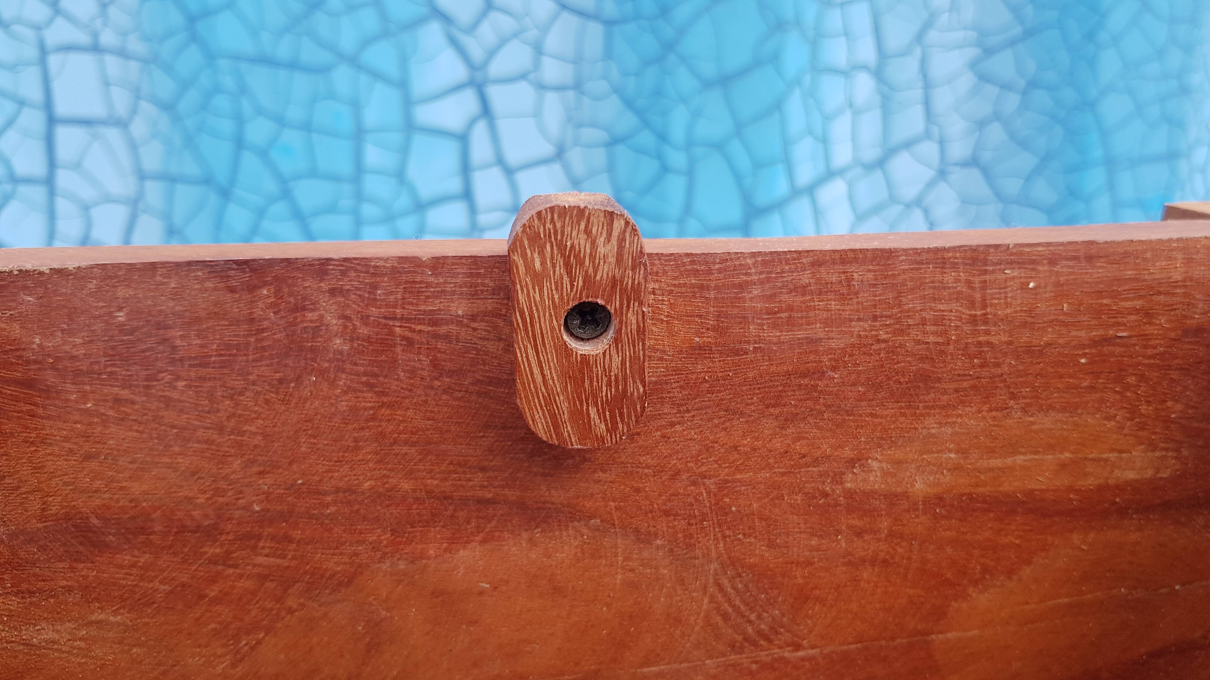 Merchant furniture - chest of drawers with 12 teak drawers