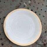 Coffee service, composed of 10 pieces, 3 cups and 3 saucers, a bowl, a saucer, vintage