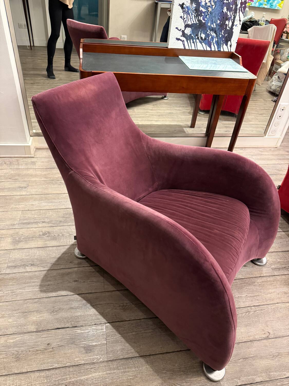 2 Loge armchairs for Montis