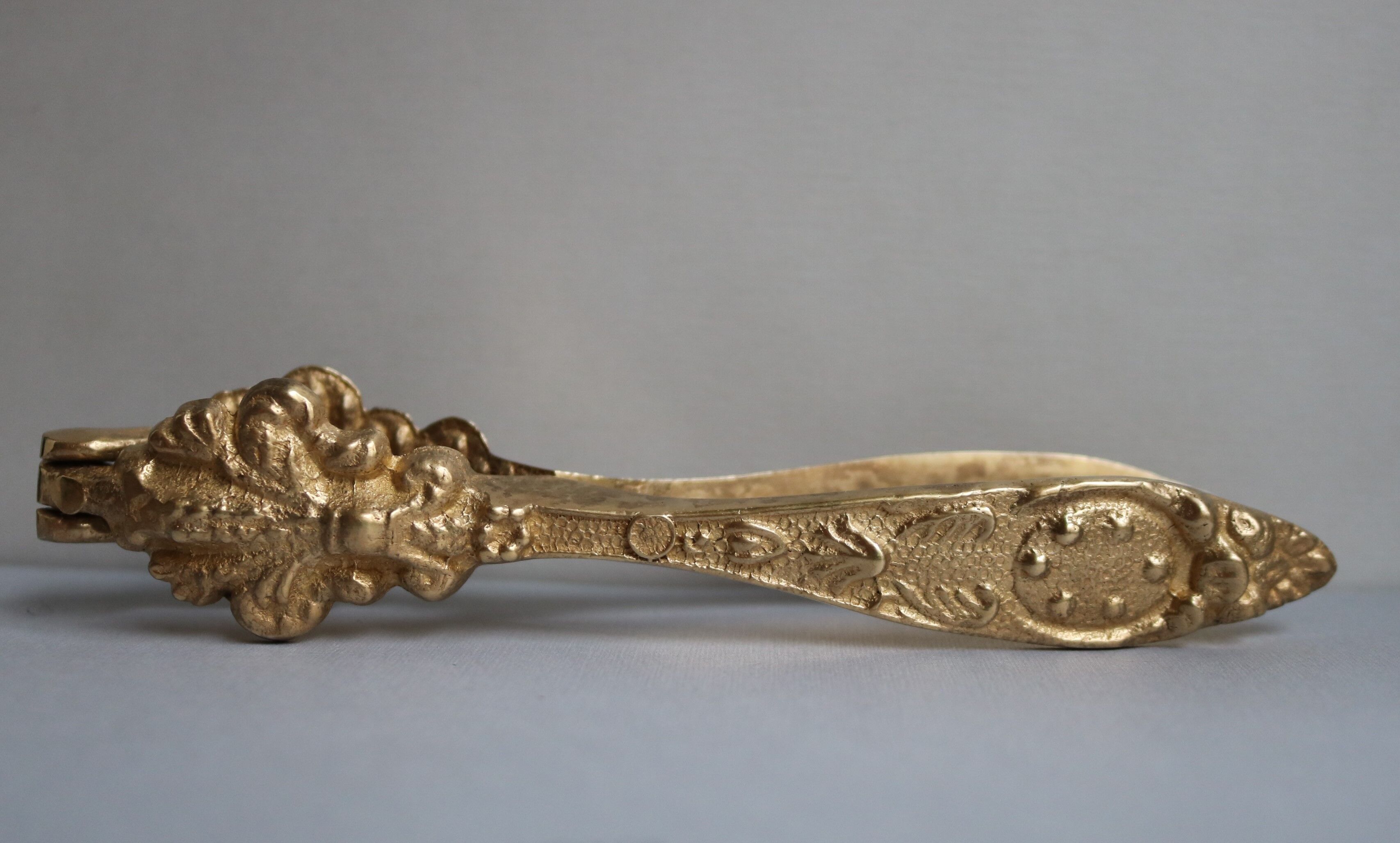 Vintage brass ornate nutcracker
