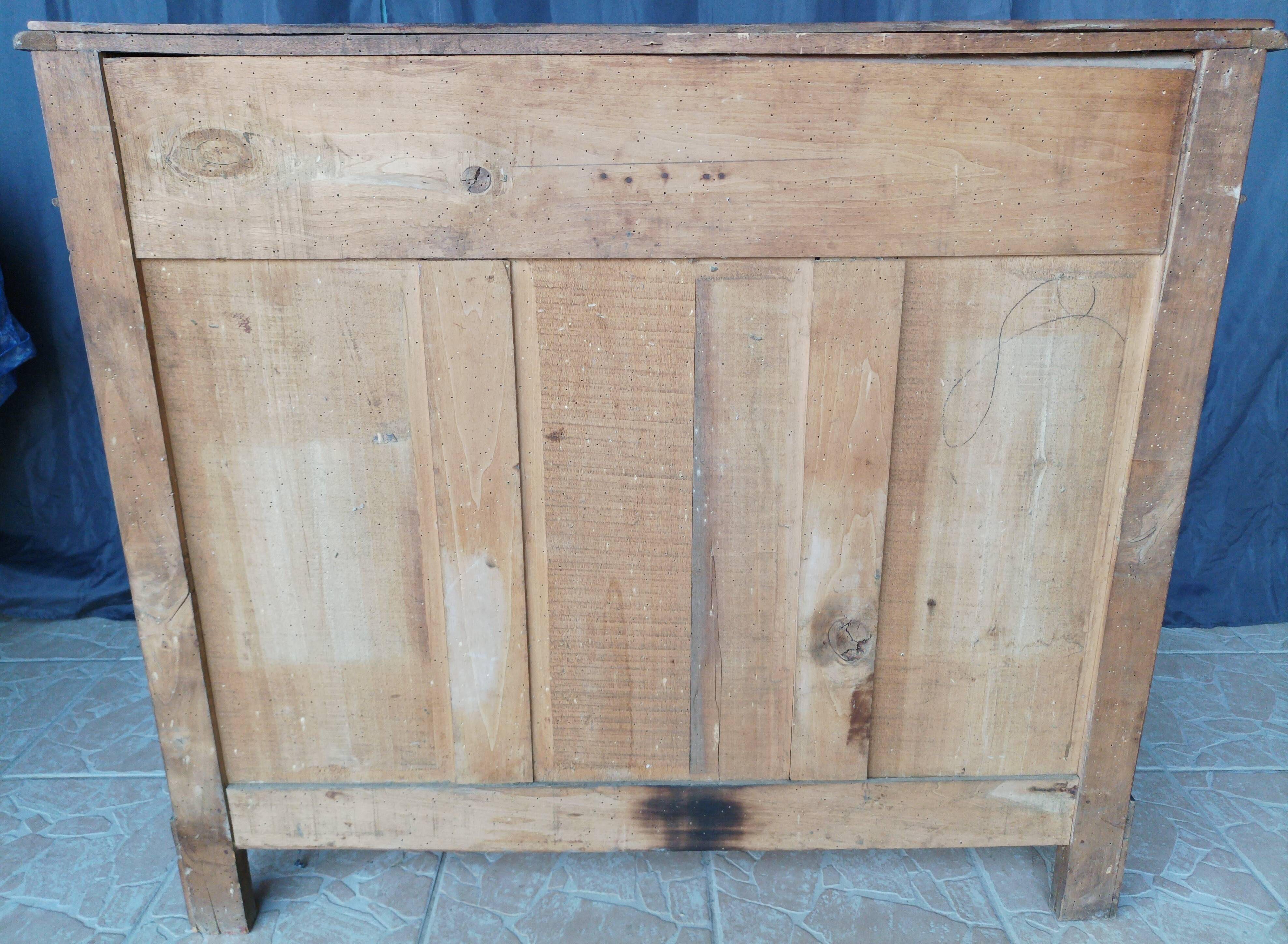 Low art deco walnut sideboard