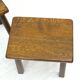 Oak Nesting Tables.