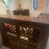 🍸 Vintage corner bar with sink and mini-fridge – unique piece