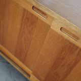 Ash sideboard, Danish design, 1970s, production: Skovby MøbelfabrikAsh side