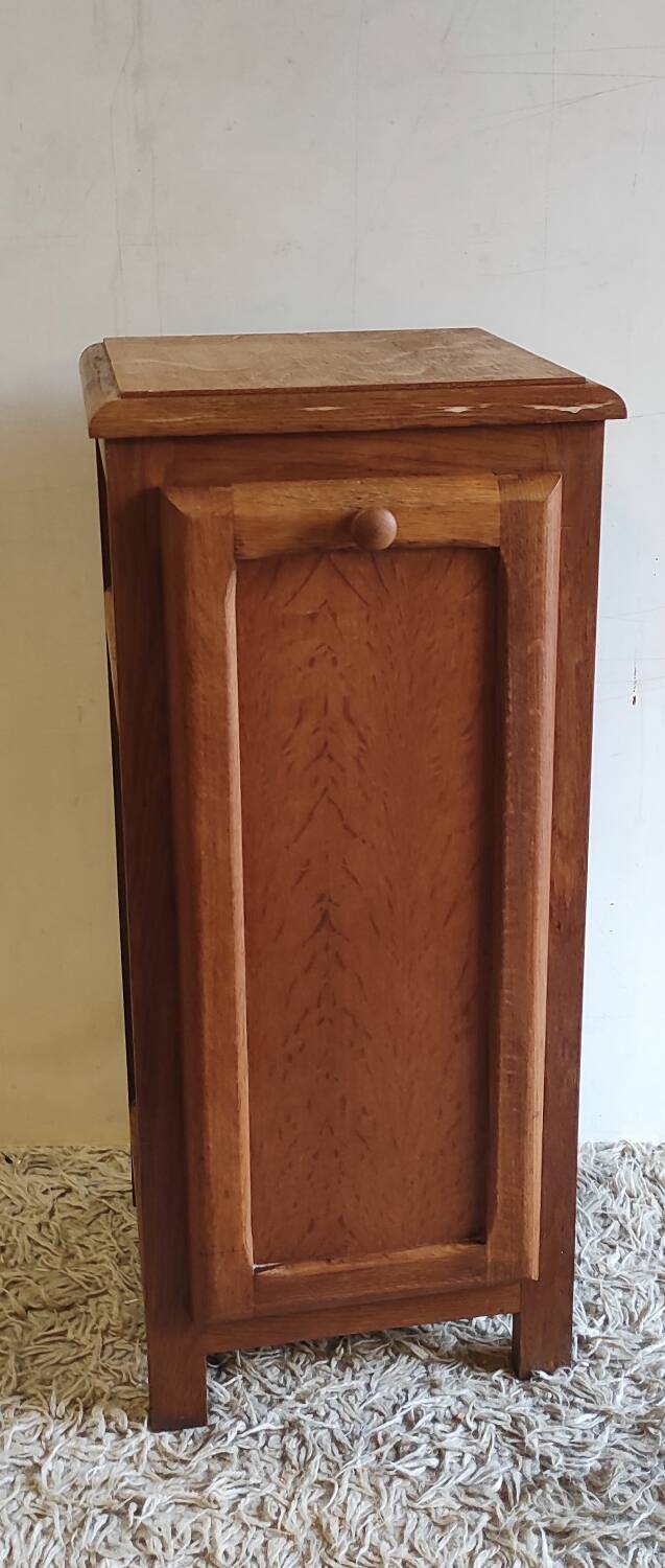 Mado style storage unit in solid wood - 1950s
