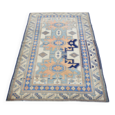 Geometric  Vintage Wool Carpet sku 3240