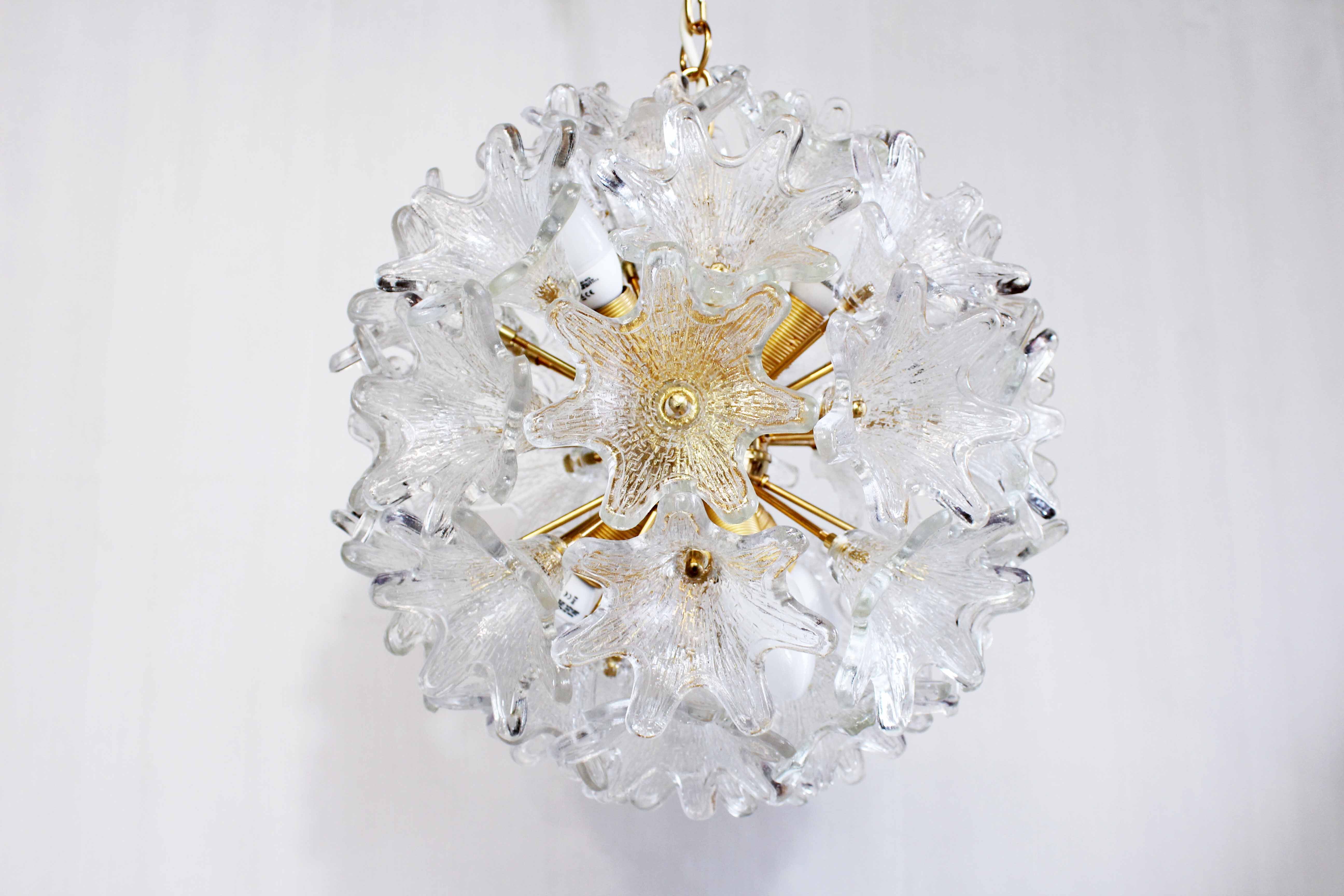 Sputnik chandelier by Paolo Venini for Veart
