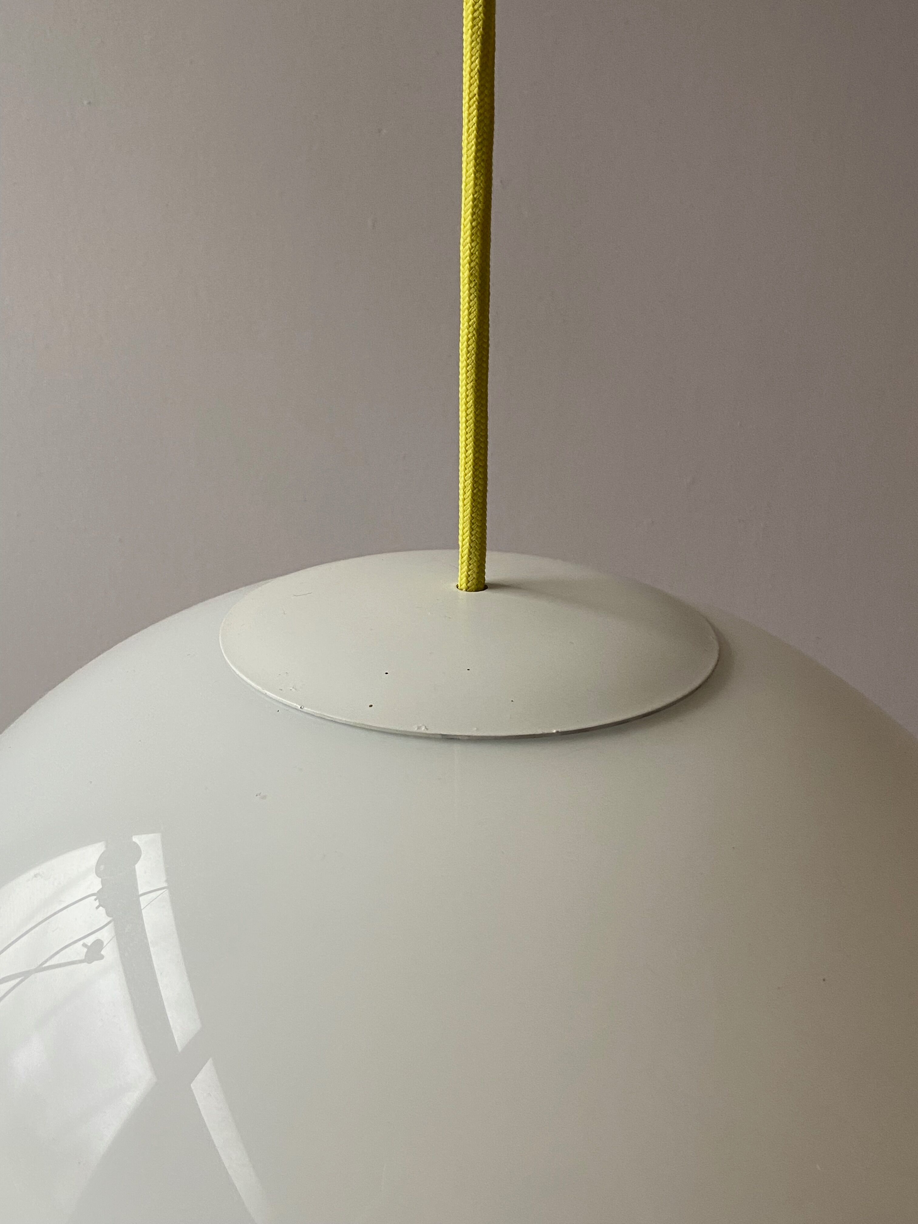 Suspension Holmegaard en verre Sunset par Per Lütken, 1980