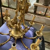 Bronze chandelier 8 branches