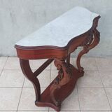 Napoleon III mahogany console