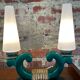 Lamps Art Deco period in ceramic Saint Clement