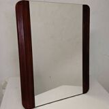 Miroir Art Déco à  poser / de table en Acajou