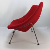 Oyster chair with ottoman by Pierre Paulin for Artifort, 1965