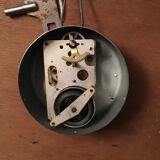 Wall clock with formica key