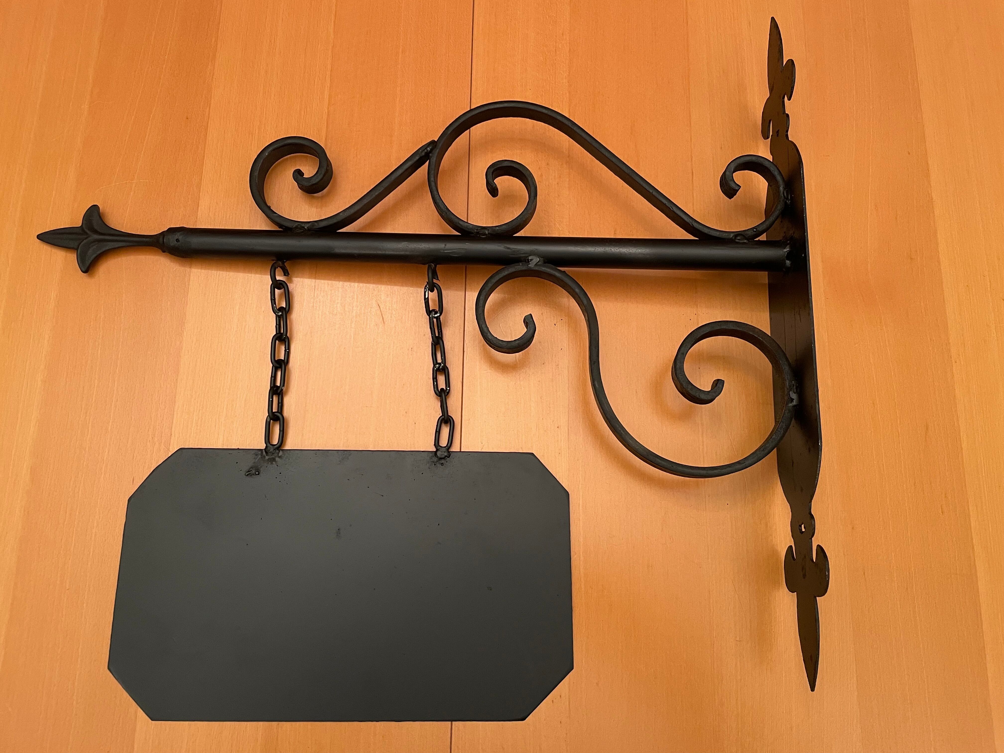 Sign for trade or craftsman, wrought iron