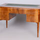 Bureau restauré en noyer Biedermeier, polonais relancé, Tchéquie, années 1830
