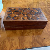 Old marquetry box