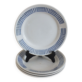 Set of 4 flat plates