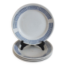 Set of 4 flat plates