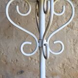 Wrought iron floor lamp